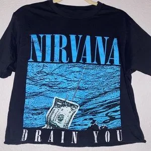 Nirvana Nevermind タンクトップ Amazon.com: Nirvana Tank Top Muscle T Shirt Nevermind Album